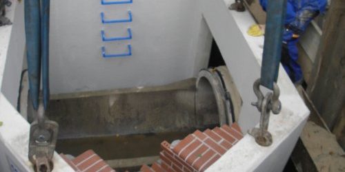 Kanalbau Goethestrasse